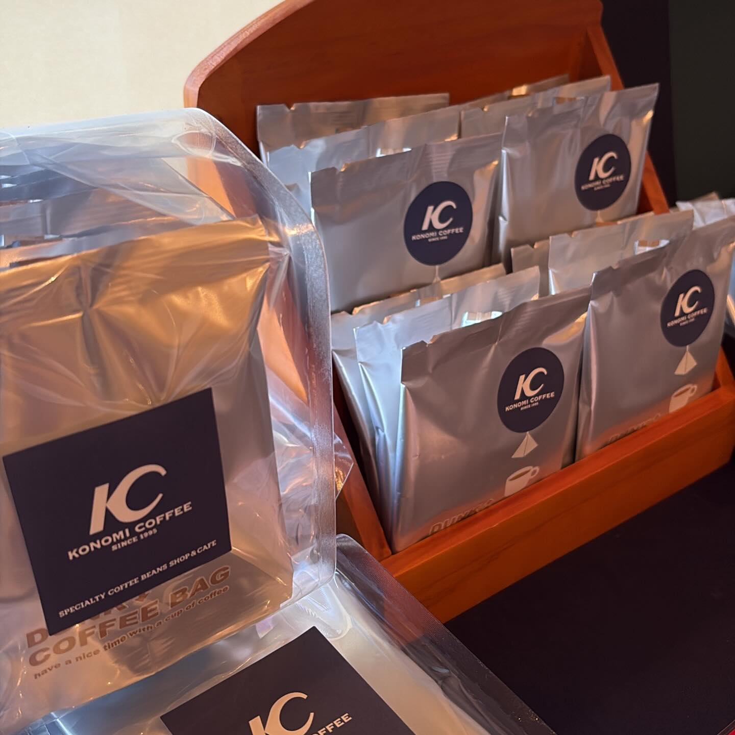 このみ珈琲 大人気のコーヒーバッグが入荷しました。